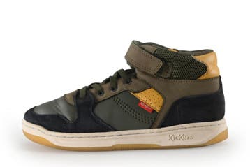 Kickers Hoge sneakers Jongens in maat 32 Groen, Verzenden, Schoenen