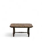 Table basse - Bois doré, Marbre - Séc. XIX, Antiquités & Art