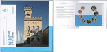 Coffrets Brillant Universel Saint-marin San Marin 8 88 Eu..., Postzegels en Munten, Munten | Europa | Euromunten, Verzenden, België