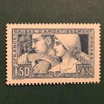 France 1928 - Le Travail avec un bon centrage - MNH - Yvert, Gestempeld