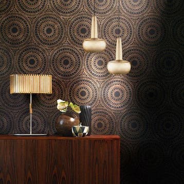 Hanglamp brushed brass | Umage Clava | lampenkap, Overige kleuren, 25 tot 50 cm, Verzenden, Nieuw