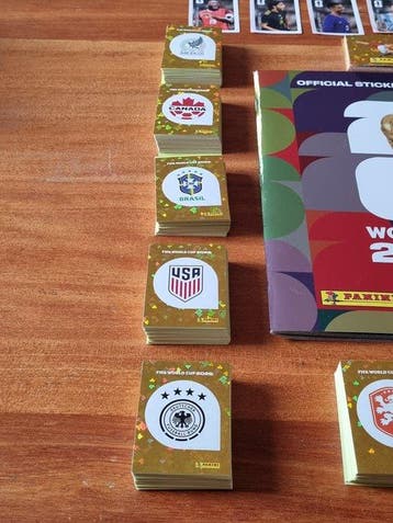 2026 Panini World Cup Stickers Kylian Mbappé Original