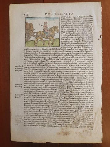 Sebastian Münster (1489–1552) - Cosmographia Universalis -