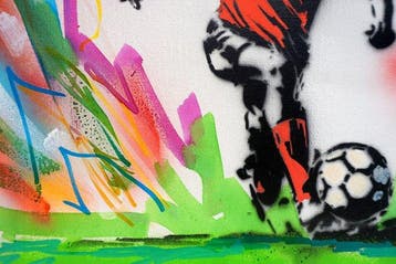 Golden Boy (2000) - GOAL! Original painting - (1/1)