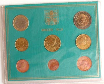 Vaticaan. Year Set (BU) 2013 (Zonder minimumprijs)