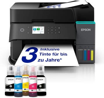 Epson EcoTank ET-3956 - Efficiente kantoorprinter met ADF..., Verzenden, Zo goed als nieuw, Epson