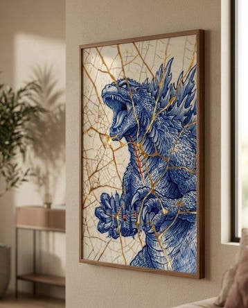 MEDSAN - Kintsugi Godzilla () - UNIQUE WORK
