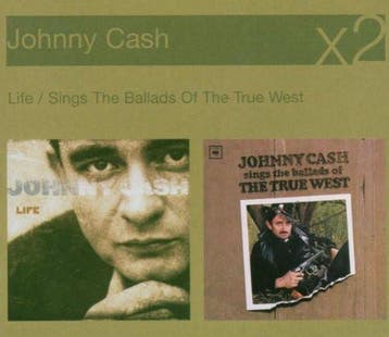 Johnny Cash - Life / Sings The Ballads Of The True West (CD,, Verzenden