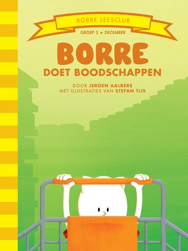 Borre doet boodschappen / De Gestreepte Boekjes, Boeken, Kinderboeken | Kleuters, Gelezen, Verzenden