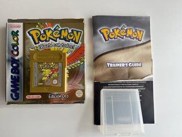 Nintendo - Gameboy Color - Pokémon Edición Oro - Videogame -