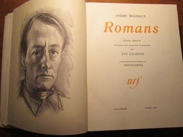 Malraux / Edy Legrand - Romans [cartonnage NRF Paul Bonet] -