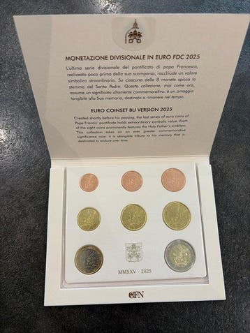 Vaticaan. Year Set (BU) 2025 (Zonder minimumprijs)
