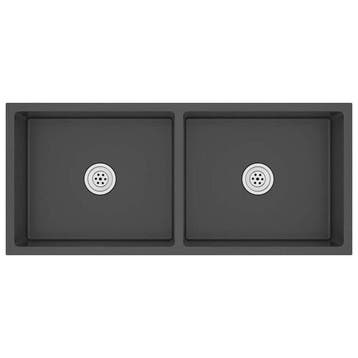 Evier inox noir design - Occasion seconde chance -46%, Maison & Meubles, Verzenden