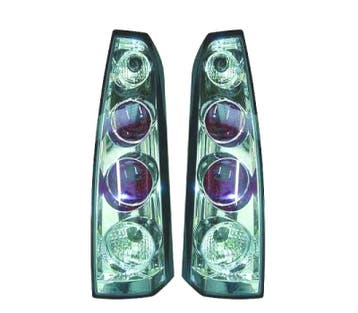 FEUX ARRIÈRE POUR OPEL MERIVA 03-10 FOND CHROMÉ, Verzenden
