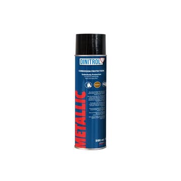 DINITROL METALLIC spuitbus 500ml (PAINT EN NON PAINT), Verzenden