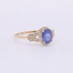 Sans prix de réserve - Bague - 14 carats Or jaune - 1.28ct.