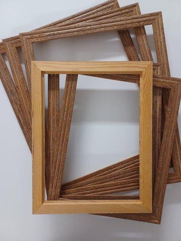 Smac Cornici - Lijst (6) - Hout - 40x50 / 30x40 Nocciola