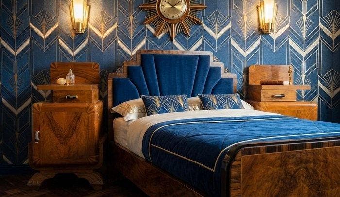 Nachtkastje (2) - Hout - Art Deco, Antiek en Kunst, Kunst | Designobjecten