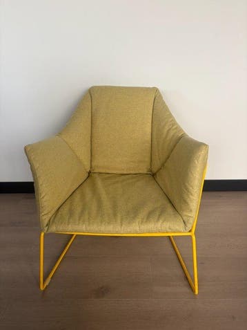 Saba Italia - Sergio Bicego - Fauteuil - New York - Staal,, Antiek en Kunst