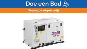 Bieden: Mase IS11.5K 12.5 KVA marine diesel generator 230V, Ophalen of Verzenden, Nieuw