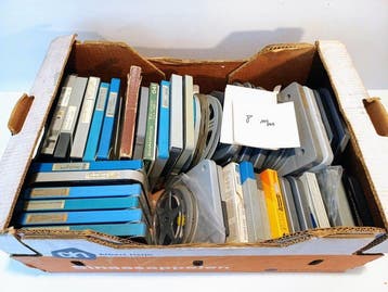 diverse 45 stuks 8 mm filmspoelen 13-18 cm Projecteur de