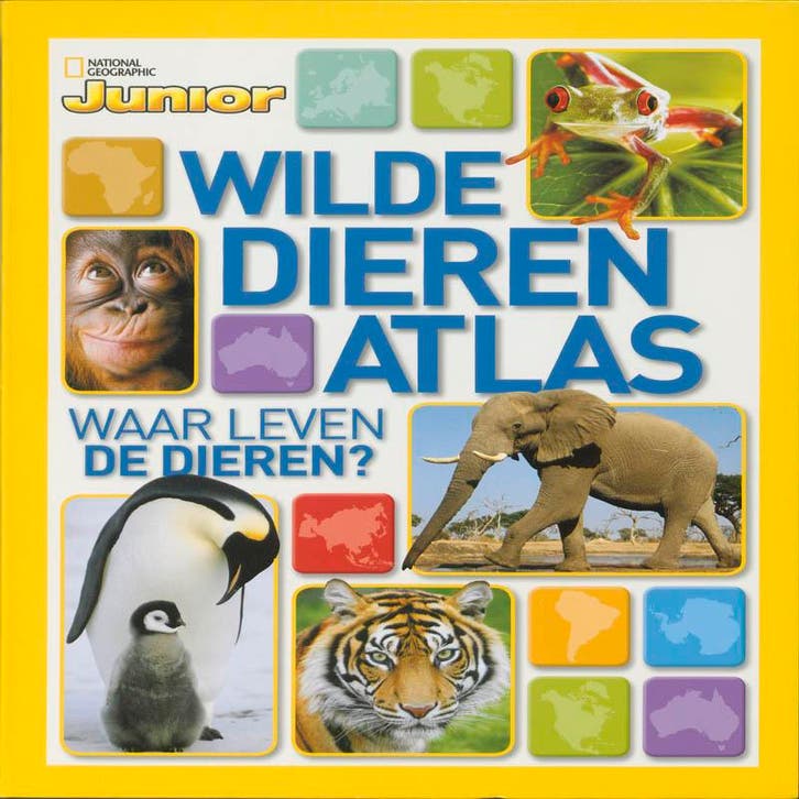 Wilde dieren Atlas / National Geographic 9789048809523, Livres, Livres pour enfants | Jeunesse | 10 à 12 ans, Envoi