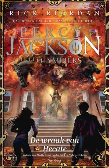 Percy Jackson en de wraak van Hecate / Percy Jackson en de, Boeken, Verzenden, Zo goed als nieuw, Rick Riordan