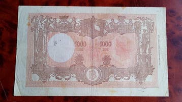 Italie. - 1000 Lire 18/01/1947 - Gigante BI 51E (Sans prix, Timbres & Monnaies, Billets de banque | Europe | Billets non-euro