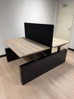 Zit Sta Duo Bureau - Duo Werkplek - Elektrisch Verstelbaar, Verzenden, In hoogte verstelbaar, Nieuw