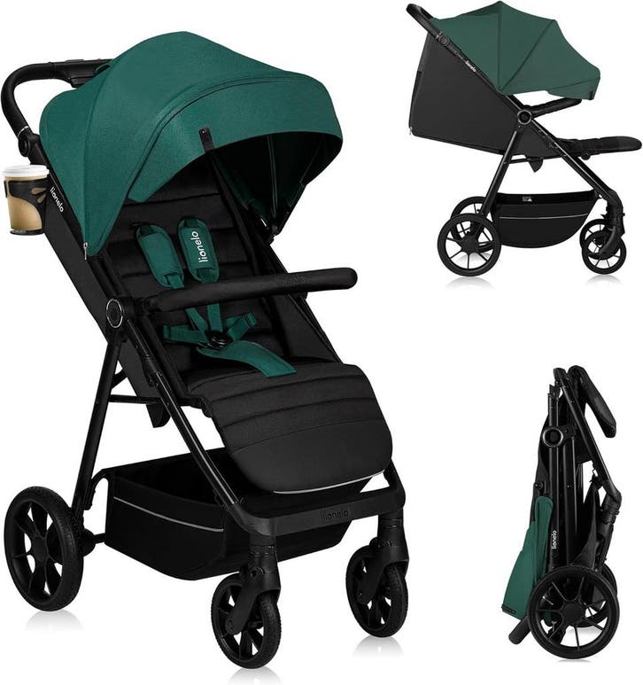 Luxe Lionelo Wandelwagen | Retour deal | 49% korting, Kinderen en Baby's, Kinderwagens en Combinaties, Verstelbare duwstang, Nieuw