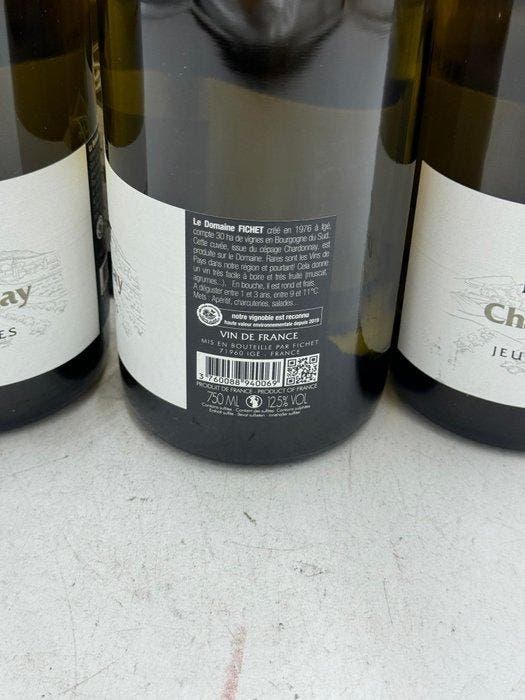 2025 Domaine Fichet Chardonnay Jeunes Vignes - Bourgogne -, Collections, Vins