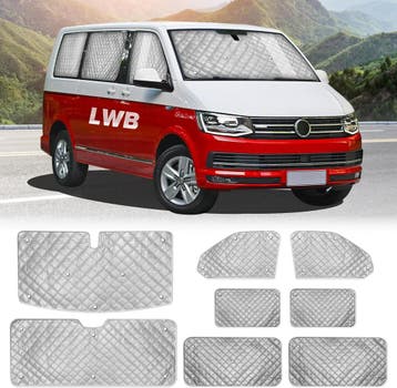 VW T5/T6 LWB Thermomatten set | Tweede kansje | OP = OP, Verzenden, Gebruikt