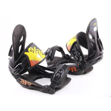 M snowboard bindingen ELAN XENON, Black/yellow, Sport en Fitness, Verzenden, Gebruikt