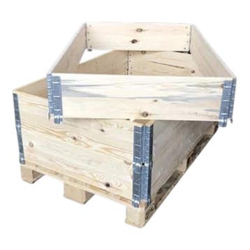 Opzetrand europallet 800 x 1200 x 200 mm OP001 nieuw, Doe-het-zelf en Bouw, Hout en Planken, Nieuw