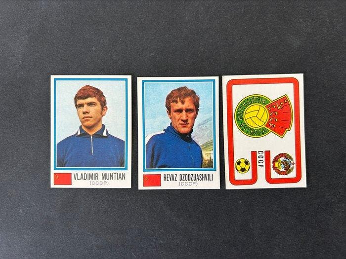 1974 Panini World Cup Munchen 74 CCCP - 3 Sticker - Near, Verzamelen, Stickers