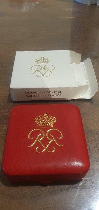 Monaco. 2 Euro 2023 Rainier III Proof, Postzegels en Munten