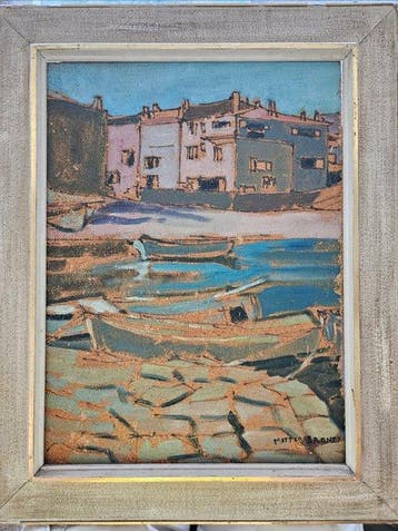 Matteo Brondy (1866-1944) - Marokkees havengezicht met