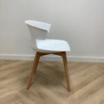 Design  stoel COVE van Dorigo, wit - beuken, Gebruikt, Eén