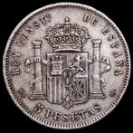Espagne. Alphonse XII. 5 Pesetas 1882*82 Madrid MSM (Sans