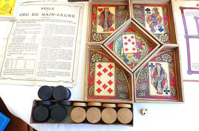 Schaakspel - Hout, Antiquités & Art, Curiosités & Brocante