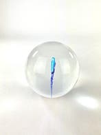 Sculpture, Acquario Sfera Medusa Blu - 10 cm - Verre
