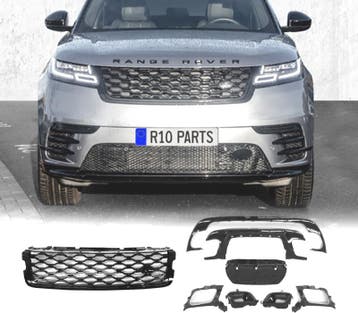 KIT GRILLES + DIFFUSEUR POUR RANGE ROVER VELAR 17- LOOK DYNA, Auto-onderdelen, Carrosserie, Verzenden, Nieuw