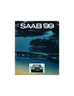 1980 SAAB 99 BROCHURE NEDERLANDS, Ophalen of Verzenden