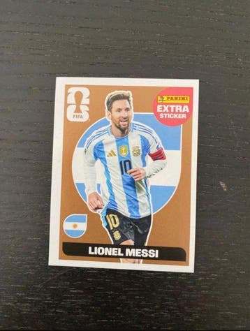2026 Panini World Cup Lionel Messi, Vinícius Júnior Extra