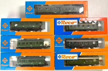 Roco H0 - Modeltrein personenwagen (7) - Diverse