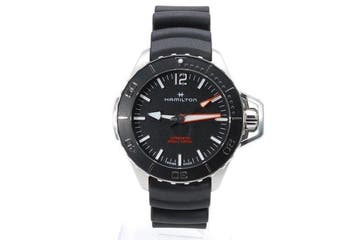 Hamilton - Khaki Navy Automatic Diver Black Dial - H778250 -, Nieuw