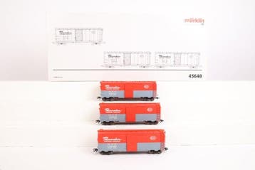Märklin H0 - 45648 - Ensemble de wagons de marchandises pour