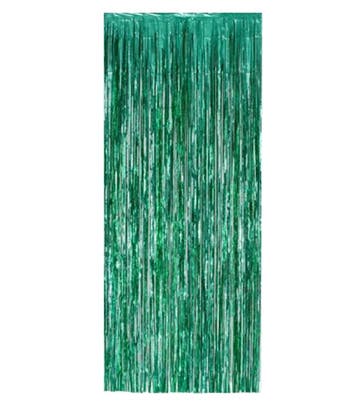 Groen Deurgordijn Folie 2,4m, Verzenden