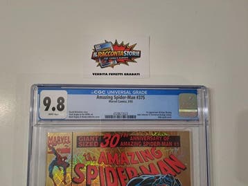The Amazing Spider-Man #375 - Foil Cover - 1 Graded comic -, Nieuw