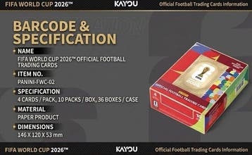 Panini FIFA World Cup 2026 Official Ultra Edition Football, Nieuw